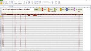 Vacation Tracker Excel Spread Sheet Vlookup Macros Sheet Protection