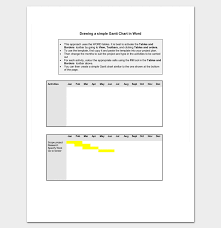 Gantt Chart Template 7 Printable Charts For Excel Ppt Word