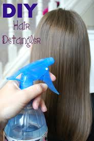 diy hair detangler with coconut oil