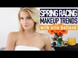 erin holland spring racing makeup