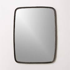 Itabo Black Rectangular Wall Mirror 36