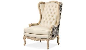 Tufted Wing Backed Chair