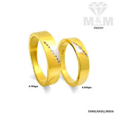 eminent gold couple wedding ring