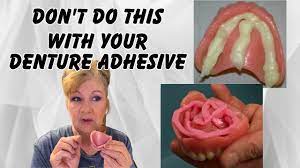 how to apply denture adhesive to your