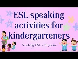 esl activities for kindergarten top 25