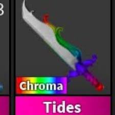 In this video i got a chroma luger! Roblox Murder Mystery 2 Chroma Tides Shopee Malaysia