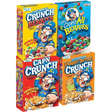 cap n crunch breakfast cereal variety
