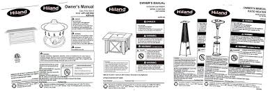 Support Manuals Az Patio Heaters And