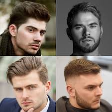 best haircut for round face men on