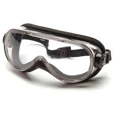 Pyramex Safety Glasses Goggles Frame Chem Splash Clear G404t