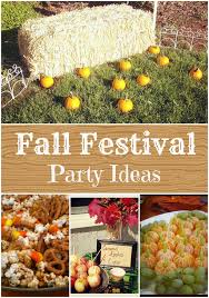 fall festival birthday party