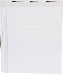 School Smart Ruled Flip Chart Paper 27 X 34 Inches 50 Sheets Pack Of 4