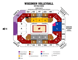 seating charts wisconsin badgers