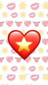 stary heart emoji corazones love