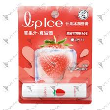 mentholatum lipice lip balm 3 5g strawberry