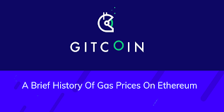 A Brief History Of Gas Prices On Ethereum Gitcoin Medium