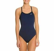 Details About Nike Womens Solid Poly Lingerie Tank One Piece Navy 40
