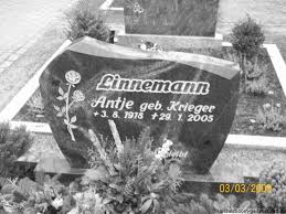 Grab von Antje Linnemann (geb. Krieger) (03.08.1918-29.01.2005 ... - ak089