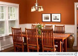 15 catchy orange dining room designs