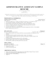 Office Resume Examples Admin Resume Templates System Administrator