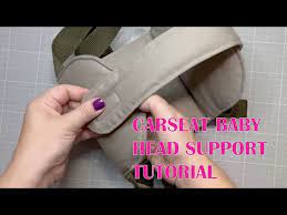 Carseat Head Support Sewing Tutorial