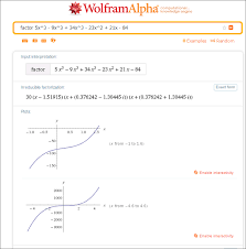 تقدم Wolfram Alpha System