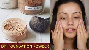 homemade foundation powder diy