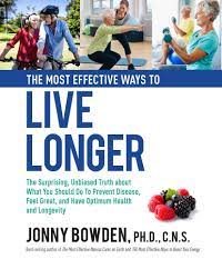 Average life span for a human is 40 years. The Most Effective Ways To Live Longer The Surprising Unbiased Truth About What You Should Do To Prevent Disease Feel Great And Have Optimum Health And Longevity Bowden Jonny 9780785836452 Amazon Com Books