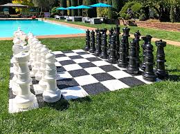 giant chess game arcade party al
