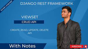 viewset in django rest framework with