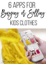 Look for baby boys clothing sets on amazon.com. 6 Free Apps For Selling Or Buying Kids Clothes Used Baby Clothes Selling Apps Cute Outfits For Kids