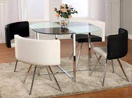 glass top dining table ideas for small