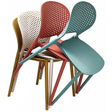Plastic Armless Dining Side Chairs