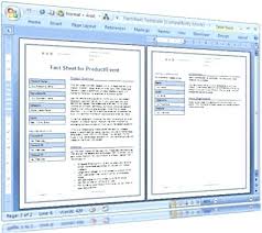 Microsoft Word Term Sheet Template