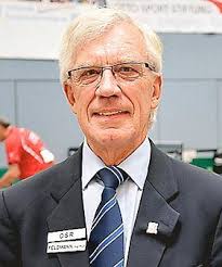 Oberschiedsrichter Helmut Feldmann. Bild: Guido Finke