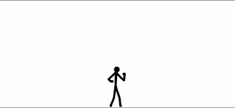 make a stickman animation frame by