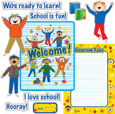 Welcome Back To School Bulletin Board Set Ctp1694