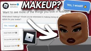 roblox will add makeup to the catalog