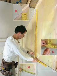 how to hang drywall on a gable end