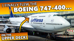 so i flew on lufthansa s boeing 747 400