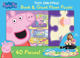 peppa pig first look and find book and