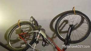 organize garage how to hang bikes