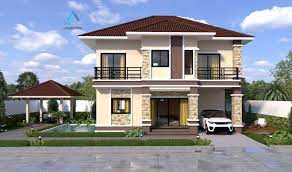 Two Y Modern House Plan With Right