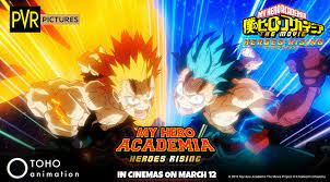 PVR Cinemas To Release " My Hero Academia " Movies in Indian Theatres in  February/March 2021. - ANIME NEWS INDIA