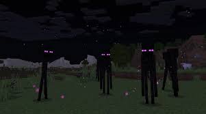 mysterious enderman in minecraft