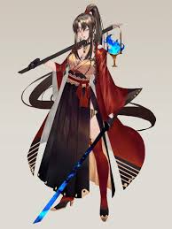 The best medical ninja of the leaf. Artstation ç»ƒä¹  Ao Ye Female Samurai Anime Warrior Fantasy Character Design