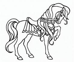 Maybe you too had the chance to be part of a riding club? Barbie Horse Coloring Page Coloring Home