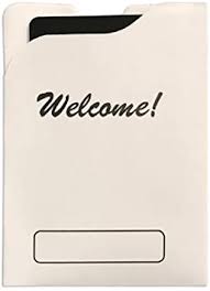 Card & envelopes sold and priced by the box of 500. Amazon Com Hotel Supplies Welcome Hotel Key Card Holder White Hotel Room Key Card With Room Assignment 3 5 X 2 5 3 1 2 X 2 1 2 25 Office Products
