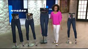 741 194 Nygard Slims Stretch Denim 2 Pocket Elastic Waist Jeans Or Jeggings