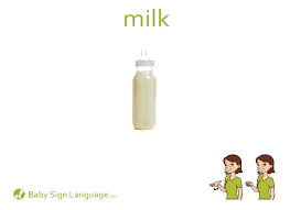 Milk Baby Sign Language